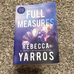 Full Measures by Rebecca Yarros - Blue and Purple Cover